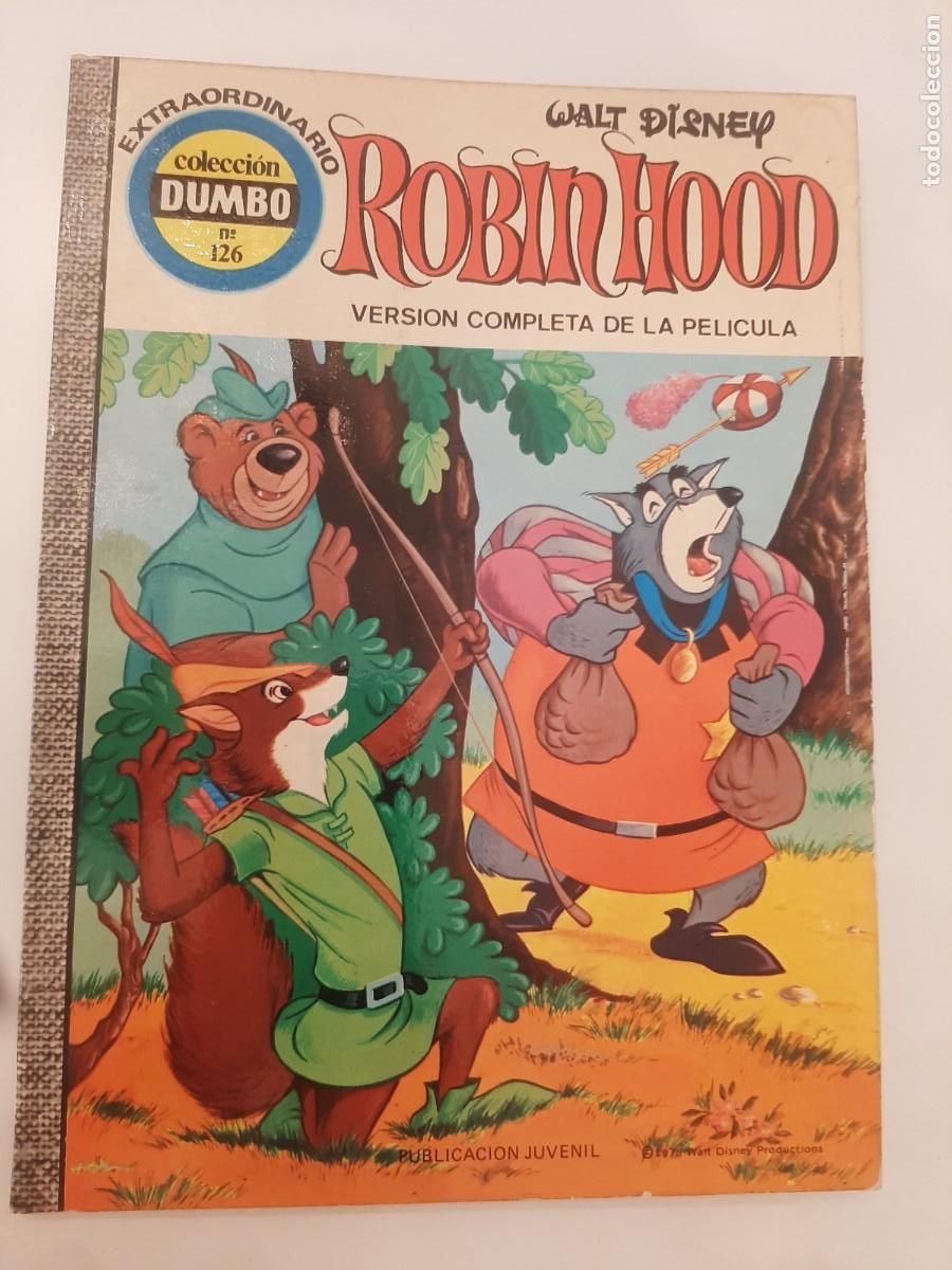 Tebeos: COMIC DUMBO ERSA N&ordm; 126 ROBIN HOOD - Foto 1