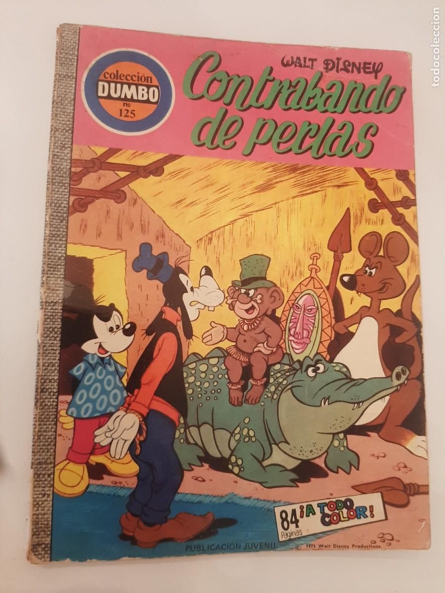 Tebeos: COMIC DUMBO ERSA N&ordm; 125 CONTRABANDO DE PERLAS - Foto 1