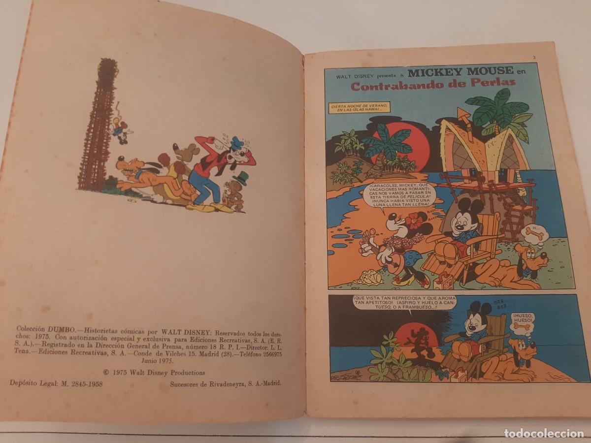 Tebeos: COMIC DUMBO ERSA N&ordm; 125 CONTRABANDO DE PERLAS - Foto 3