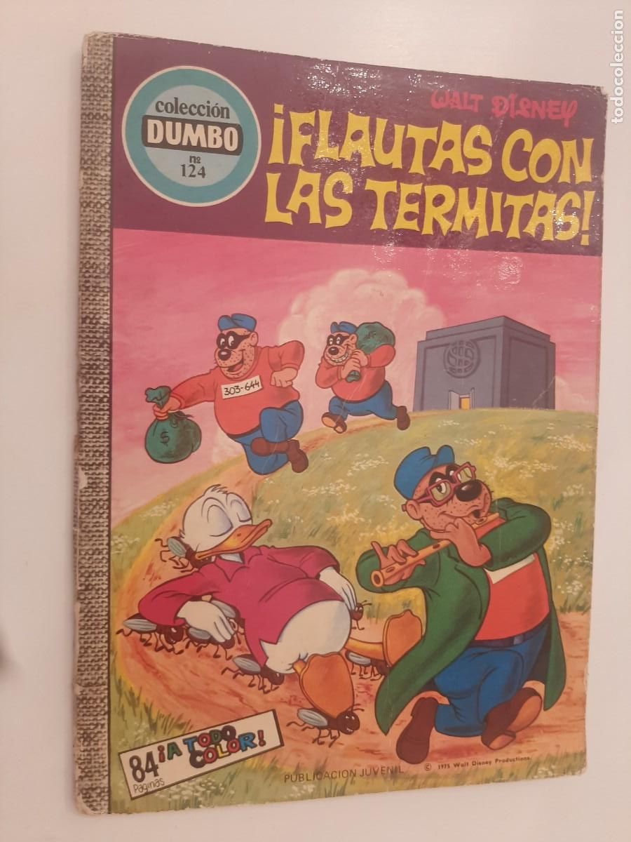 Tebeos: COMIC DUMBO ERSA N&ordm; 124 FLAUTAS CON LAS TERMITAS - Foto 1