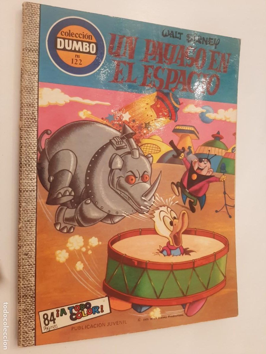 Tebeos: COMIC DUMBO ERSA N&ordm; 122 UN PAYASO EN EL ESPACIO - Foto 1