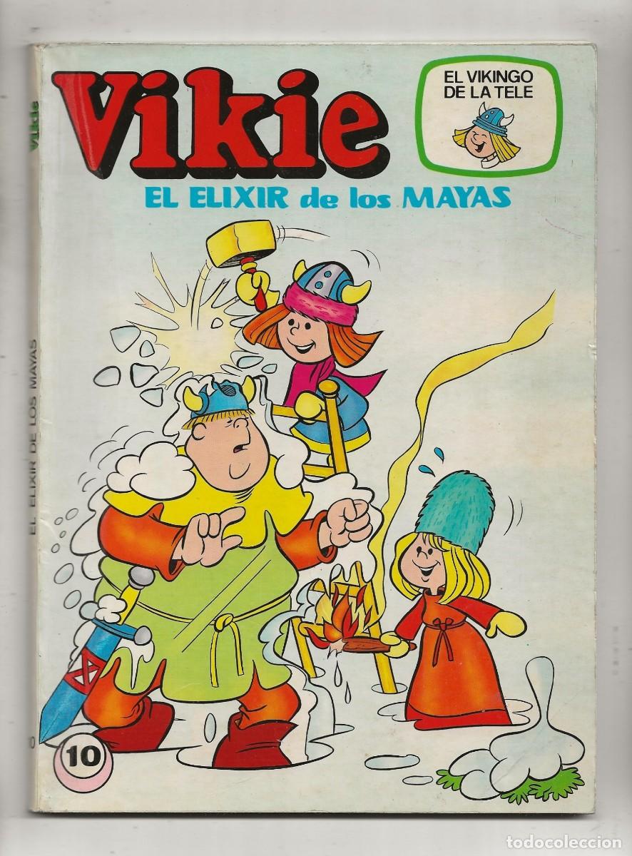 Tebeos: VIKIE (EL VIKINGO DE LA TELE) N&ordm; 10 - EL ELIXIR DE LOS MAYAS - ERSA 1977 - Foto 1