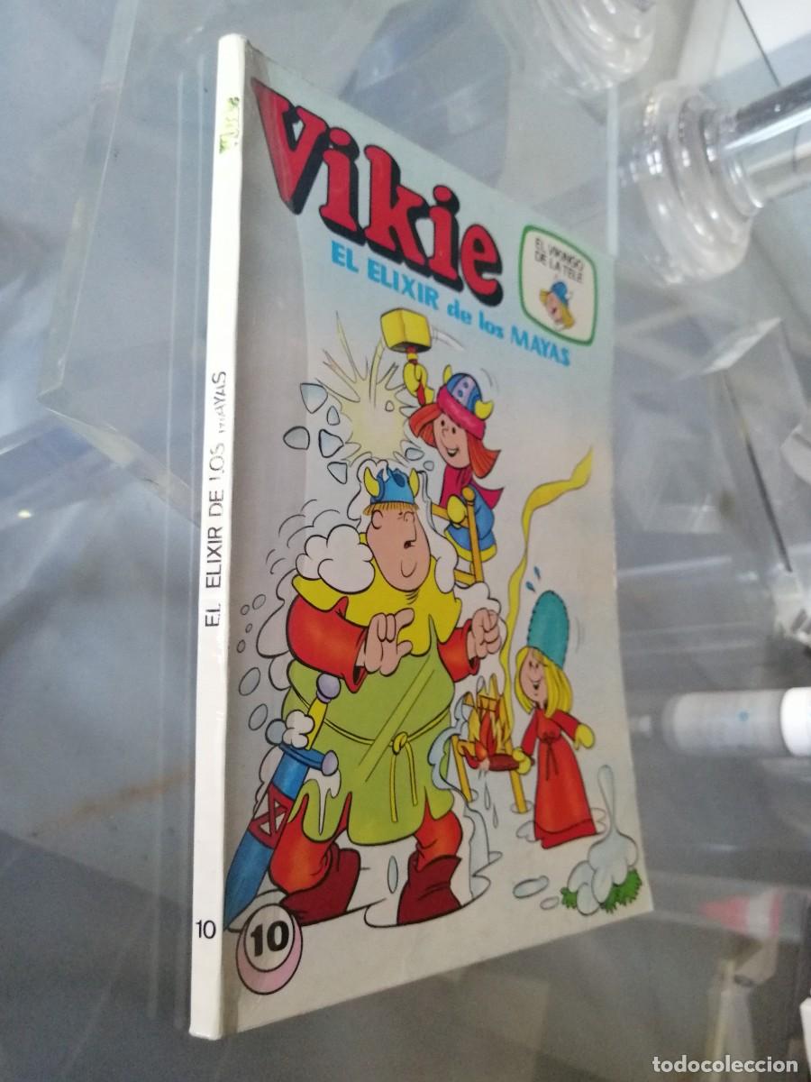 Tebeos: VIKIE (EL VIKINGO DE LA TELE) N&ordm; 10 - EL ELIXIR DE LOS MAYAS - ERSA 1977 - Foto 2