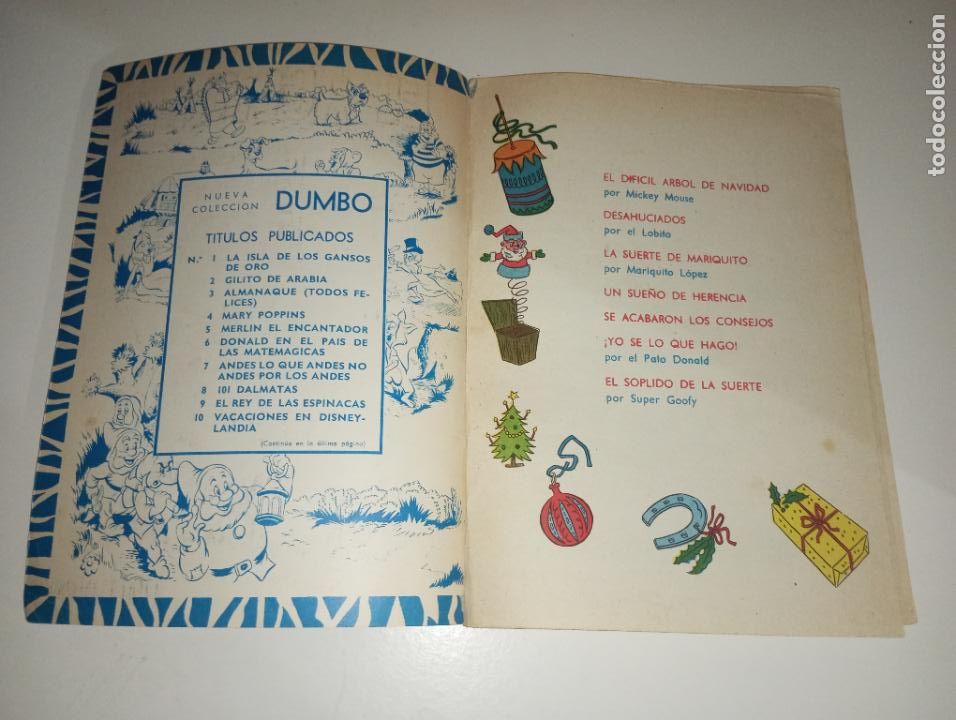 Tebeos: Tebeo comic el aguinaldo 28 Dumbo ediciones recreativas - Foto 4