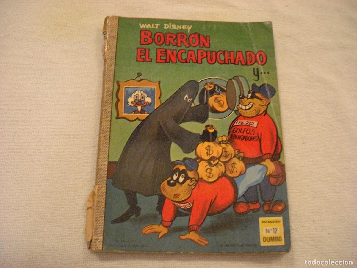 Tebeos: COLECCION DUMBO N. 12. BORRON EL ENCAPUCHADO. - Foto 1
