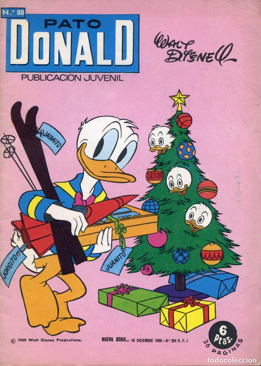 Tebeos: PATO DONALD N&ordm; 88 - E.R.S.A. 1965 - Foto 1