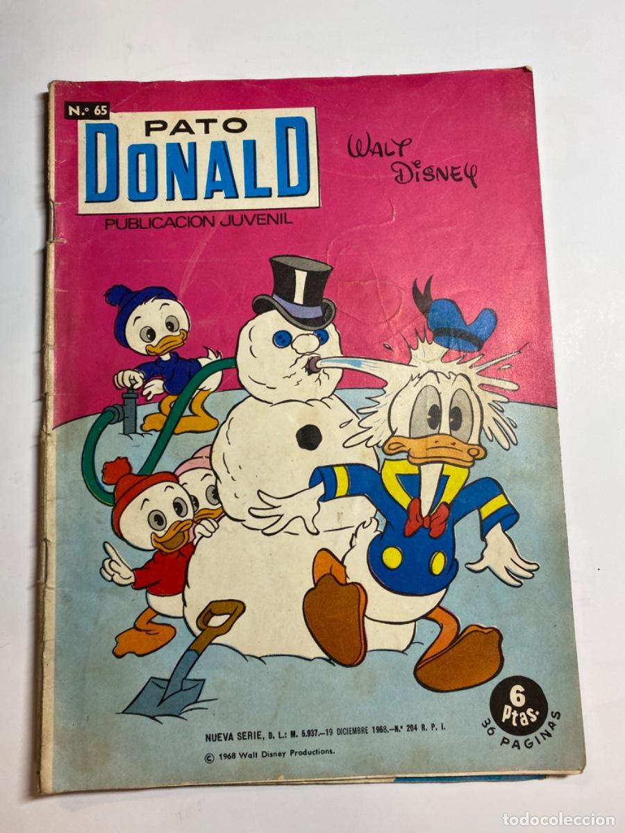 Tebeos: PATO DONALD 65 WALT DISNEY 1968 - Foto 1