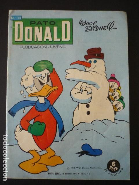 Tebeos: PATO DONALD N&ordm; 110 - Foto 1