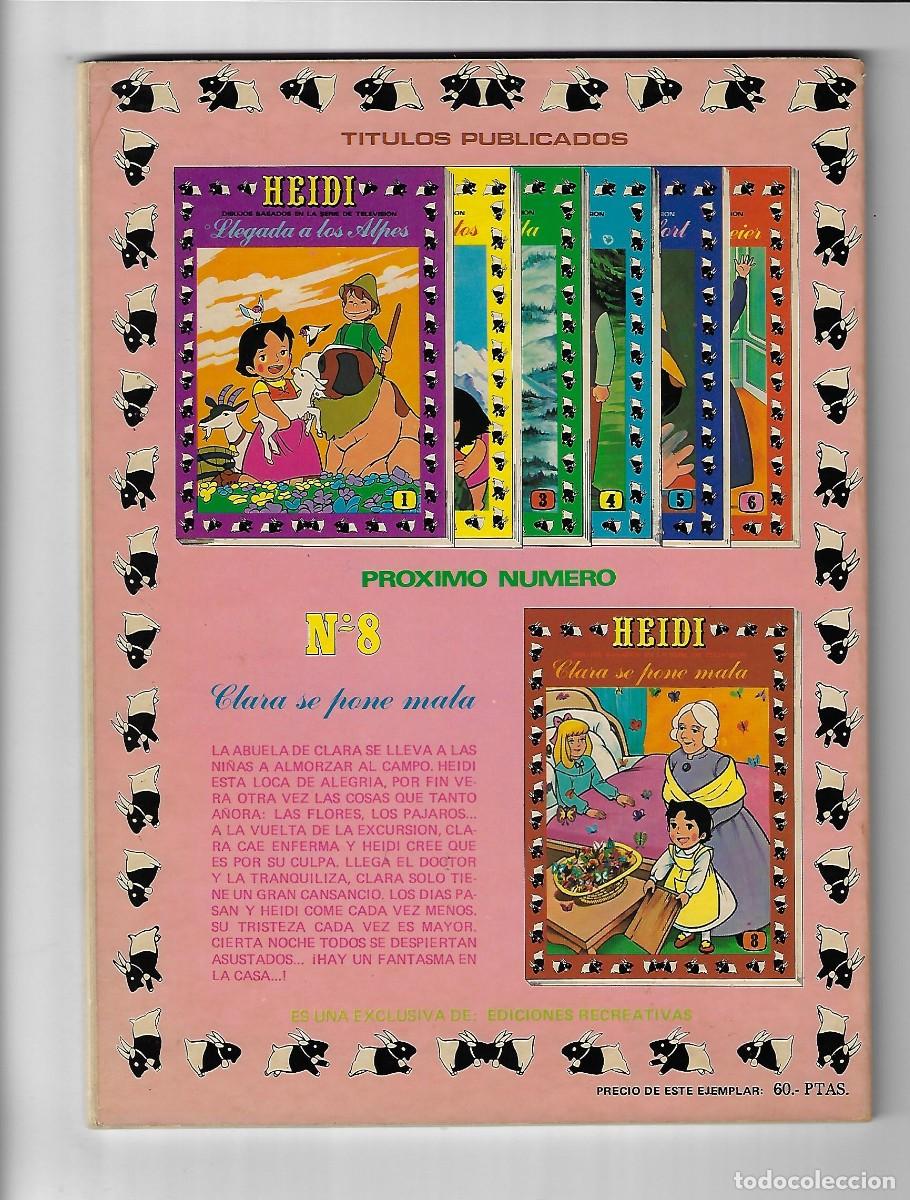 Tebeos: Ediciones recreativas. Heidi. 7 - Foto 2