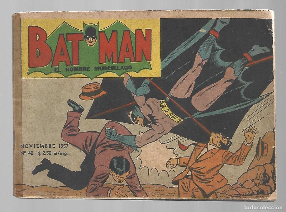 Tebeos: Batman 40, Muchnik, 1957. CajaXX - Foto 1