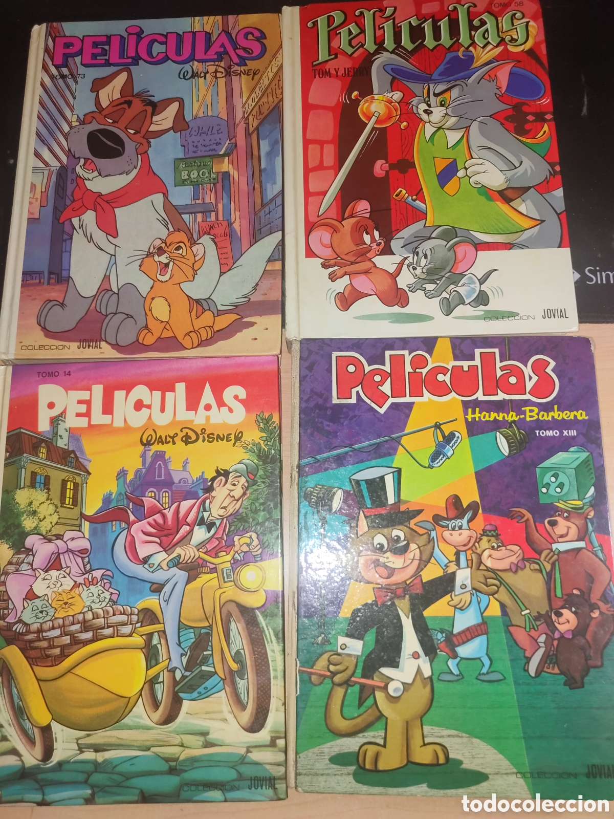 Tebeos: Lote 4 tomos Peliculas Jovial - Foto 1