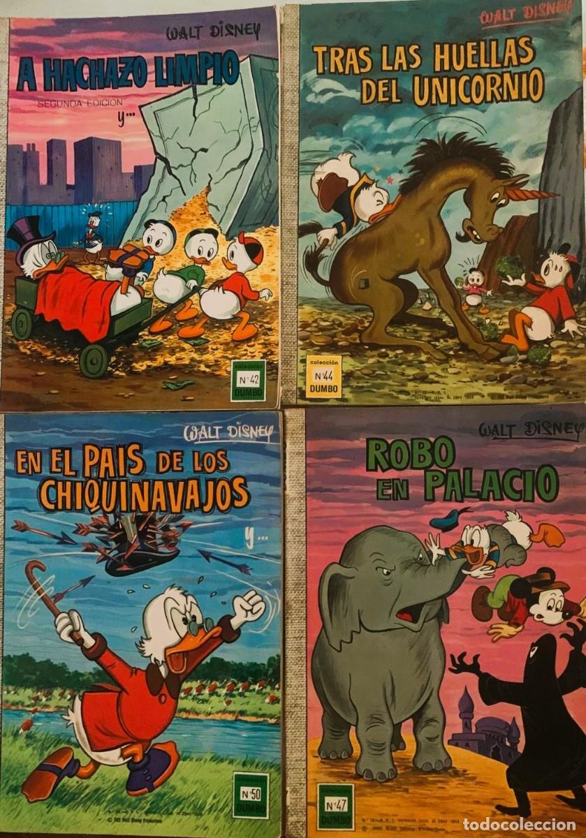Tebeos: LOTE 4 COLECCI&Oacute;N DUMBO DE WALT DISNEY - Foto 1