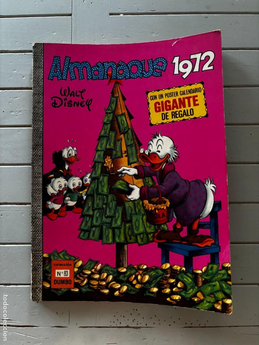 Tebeos: COMIC DUMBO ERSA 83 ALMANAQUE 1972 - Foto 1
