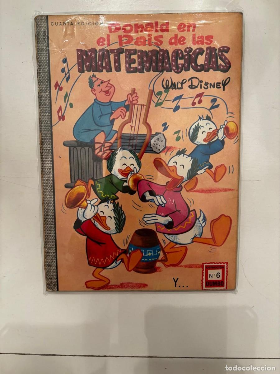 Tebeos: COMIC DUMBO 6 DONALD EN EL PAIS DE LAS MATEMAGICAS ERSA - Foto 1