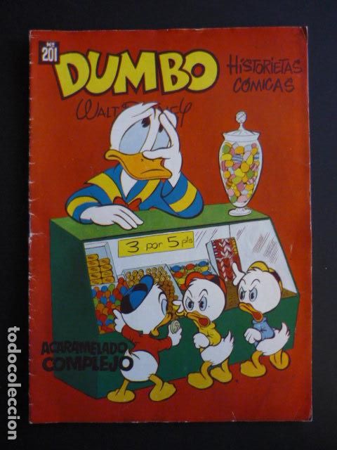 Tebeos: COMIC DUMBO N&ordm; 201 WALT DISNEY ERSA - Foto 1