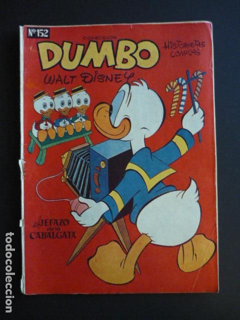 Tebeos: COMIC DUMBO N&ordm; 152 WALT DISNEY ERSA - Foto 1