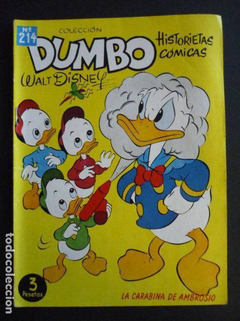 Tebeos: COMIC DUMBO N&ordm; 214 WALT DISNEY ERSA - Foto 1