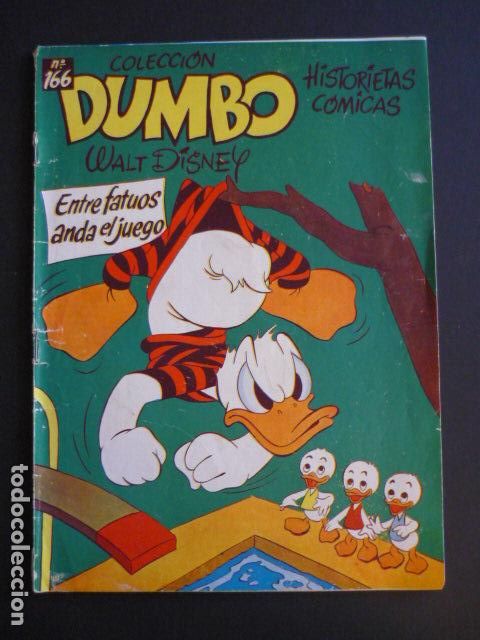 Tebeos: COMIC DUMBO N&ordm; 166 WALT DISNEY ERSA - Foto 1
