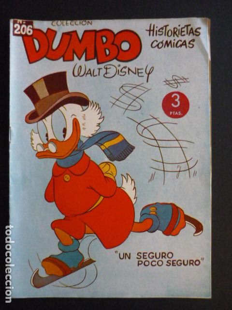 Tebeos: COMIC DUMBO N&ordm; 206 WALT DISNEY ERSA - Foto 1