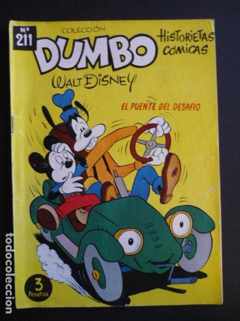 Tebeos: COMIC DUMBO N&ordm; 211 WALT DISNEY ERSA - Foto 1