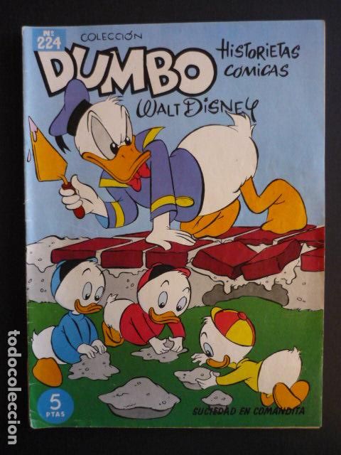 Tebeos: COMIC DUMBO N&ordm; 224 WALT DISNEY ERSA - Foto 1