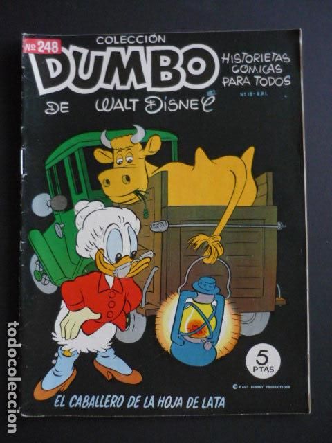 Tebeos: COMIC DUMBO N&ordm; 248 WALT DISNEY ERSA - Foto 1