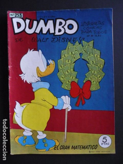 Tebeos: COMIC DUMBO N&ordm; 253 WALT DISNEY ERSA - Foto 1