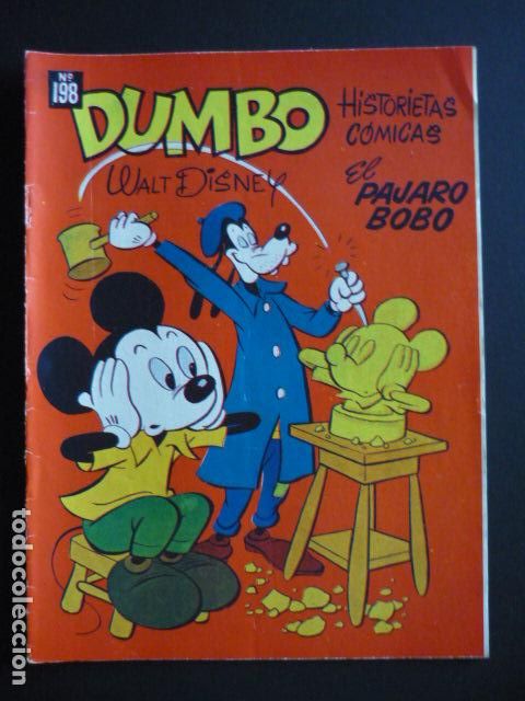 Tebeos: COMIC DUMBO N&ordm; 198 WALT DISNEY ERSA - Foto 1