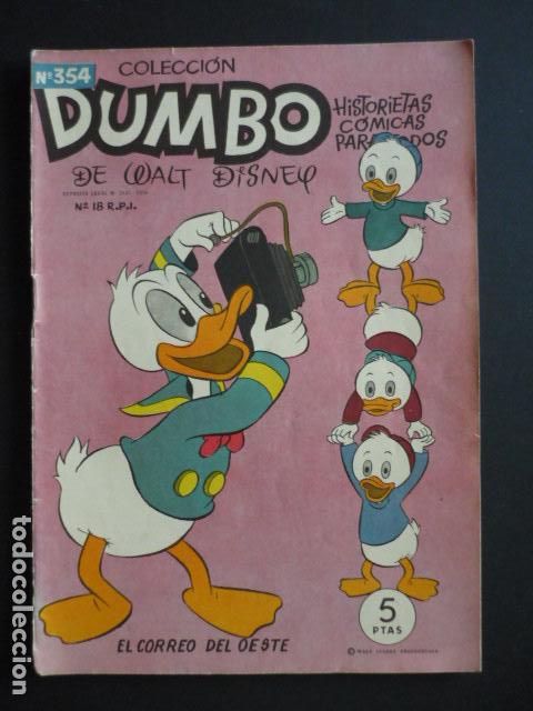 Tebeos: COMIC DUMBO N&ordm; 354 WALT DISNEY ERSA - Foto 1