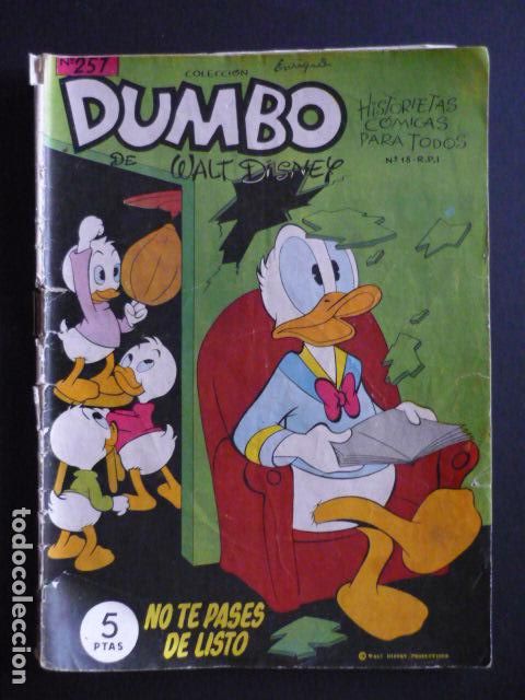 Tebeos: COMIC DUMBO N&ordm; 257 WALT DISNEY ERSA - Foto 1