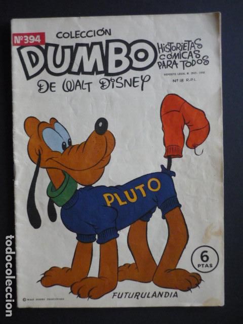 Tebeos: COMIC DUMBO N&ordm; 394 WALT DISNEY ERSA - Foto 1