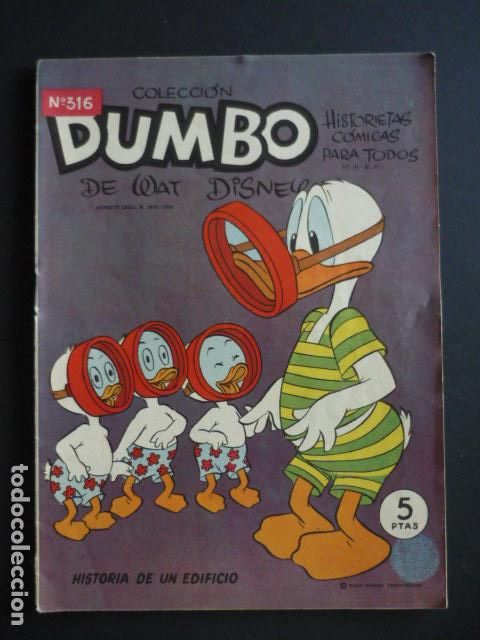 Tebeos: COMIC DUMBO N&ordm; 316 WALT DISNEY ERSA - Foto 1