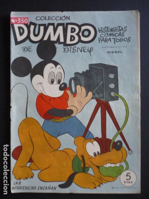 Tebeos: COMIC DUMBO N&ordm; 350 WALT DISNEY ERSA - Foto 1