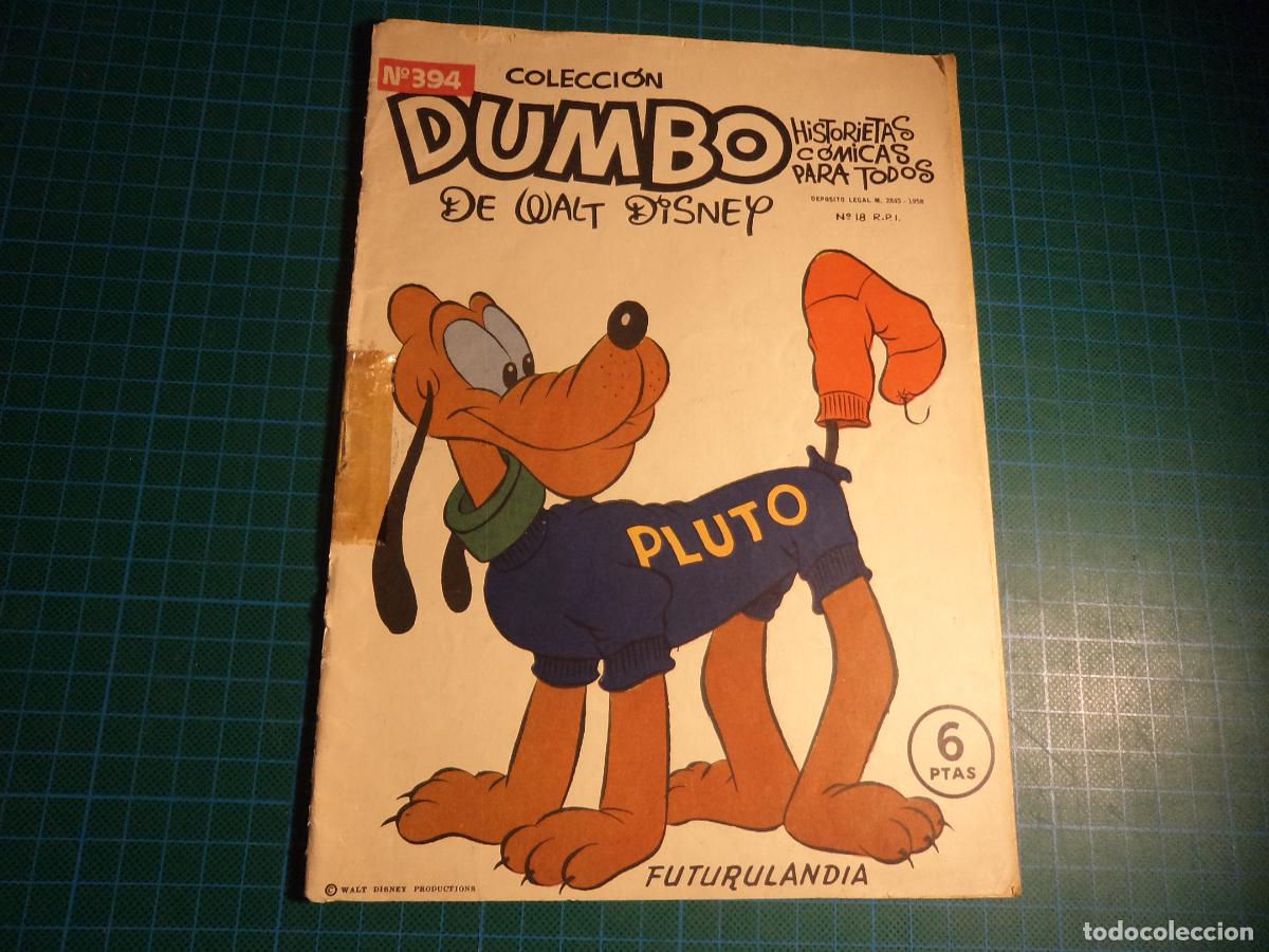 Tebeos: Dumbo. n&ordm; 394. ERSA. Con celo en la zona de la grapa. - Foto 1