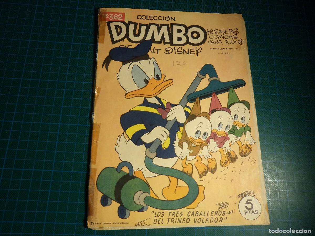 Tebeos: Dumbo. n&ordm; 362. ERSA. Con celo en el lomo. - Foto 1