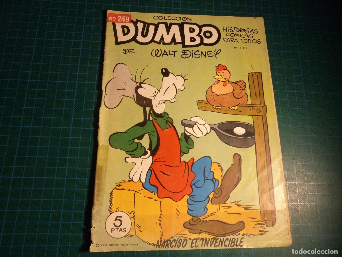 Tebeos: Dumbo. n&ordm; 249. ERSA. Con celo en el lomo. - Foto 1