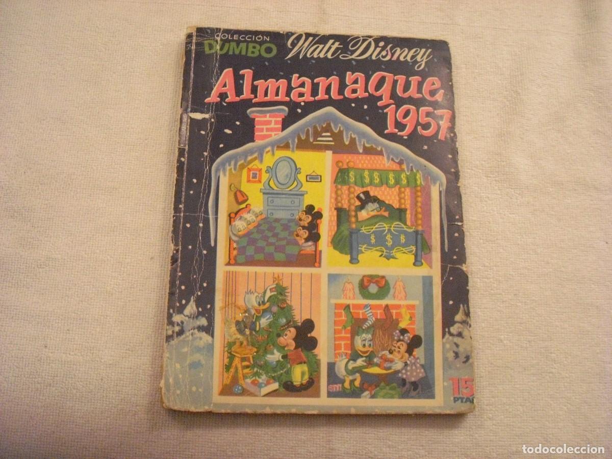 Tebeos: COLECCION DUMBO , ALMANAQUE 1957 - Foto 1