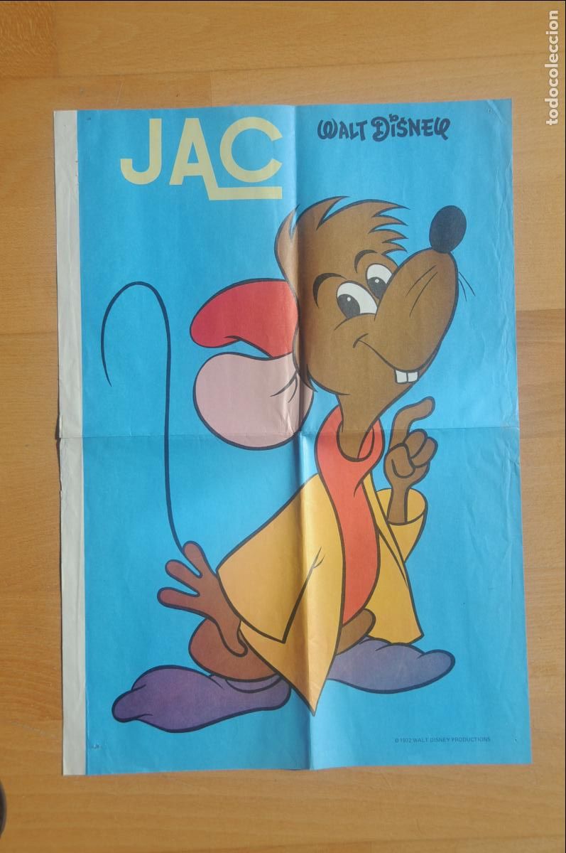 Tebeos: POSTER JAC. COLECCI&Oacute;N DUMBO. ED. ERSA. 1972 - Foto 1