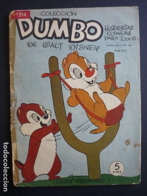 Tebeos: DUMBO WALT DISNEY COMIC ERSA N&ordm; 314 - Foto 1