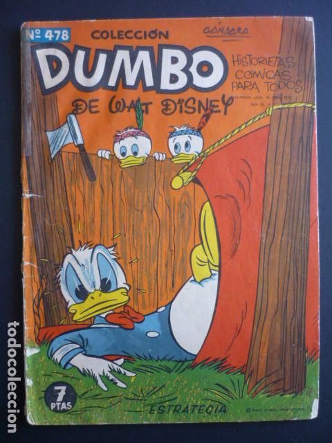 Tebeos: DUMBO WALT DISNEY COMIC ERSA N&ordm; 478 - Foto 1