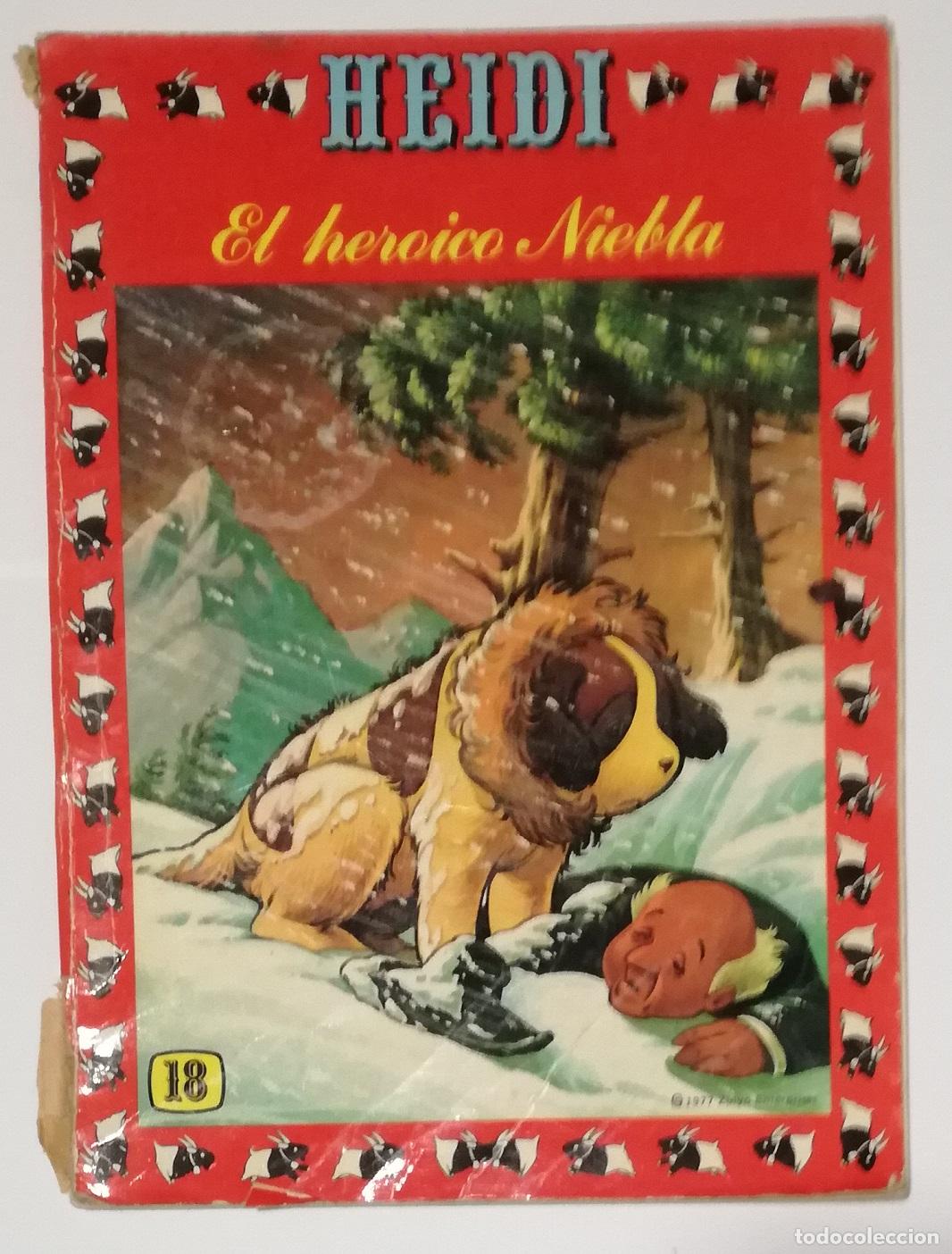 Tebeos: Comic Heidi, n&ordm; 18: El heroico Niebla; ERSA - Foto 1