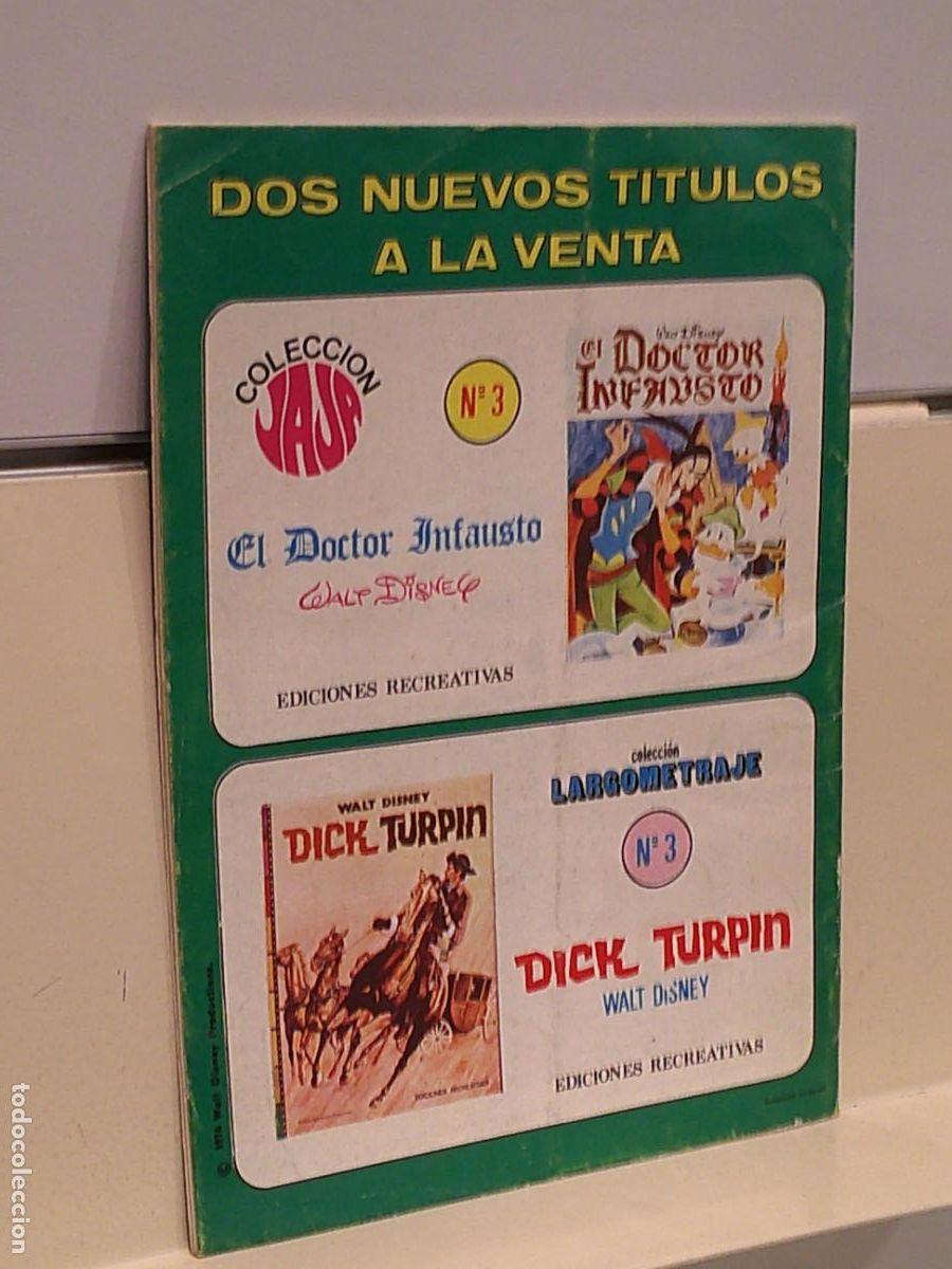 Tebeos: PATO DONALD N&ordm; 189 - ERSA - Foto 2