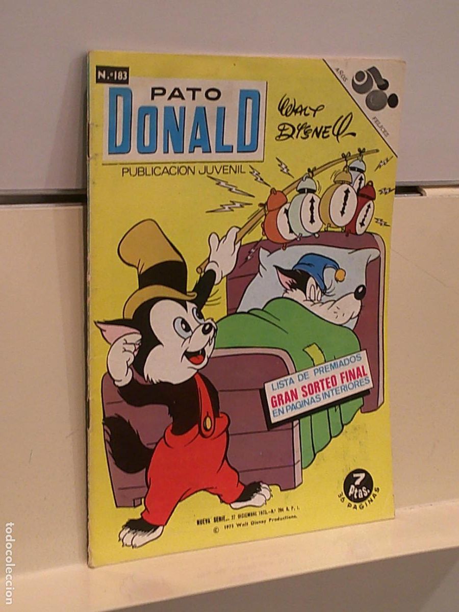 Tebeos: PATO DONALD N&ordm; 183 - ERSA - Foto 1