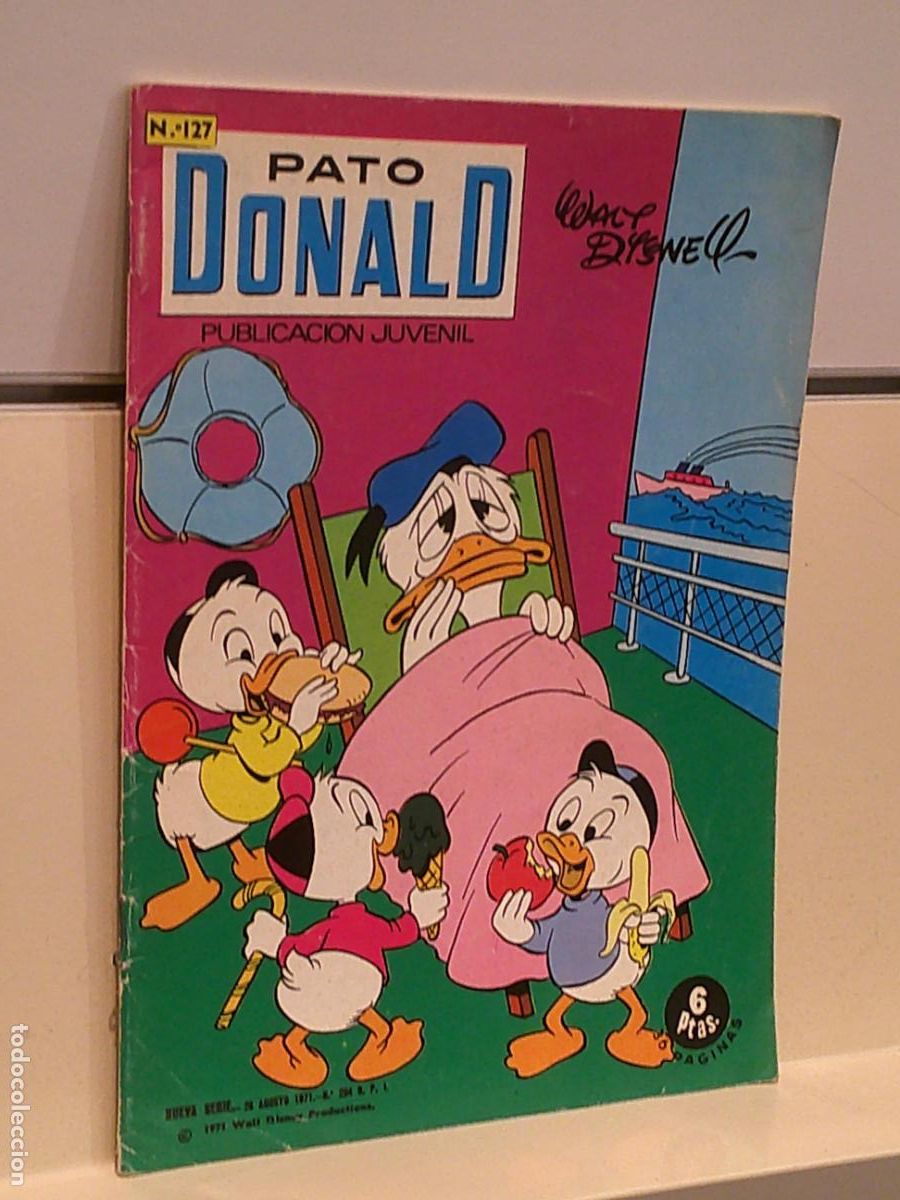 Tebeos: PATO DONALD N&ordm; 127 - ERSA - Foto 1