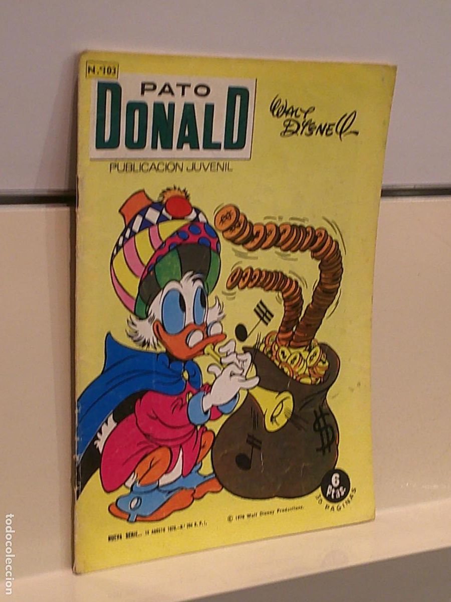 Tebeos: PATO DONALD N&ordm; 103 - ERSA - Foto 1