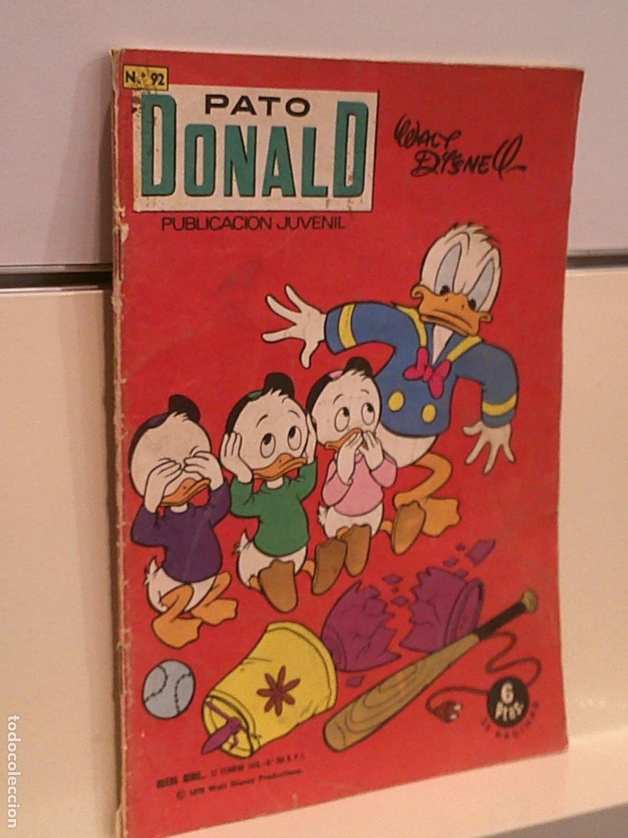 Tebeos: PATO DONALD N&ordm; 92 - ERSA - Foto 1