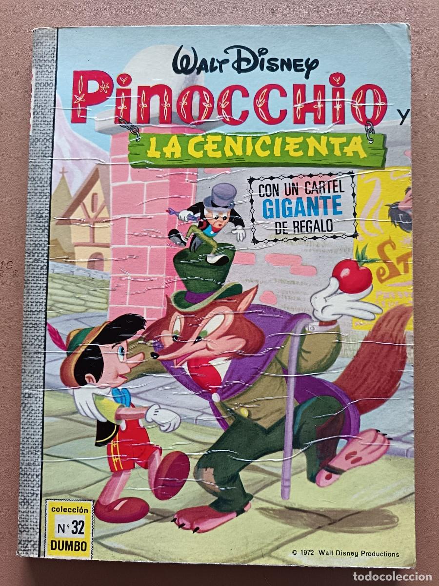 Tebeos: 32-PINOCCHIO Y LA CENICIENTA. COLECCI&Oacute;N DUMBO. ERSA - Foto 1