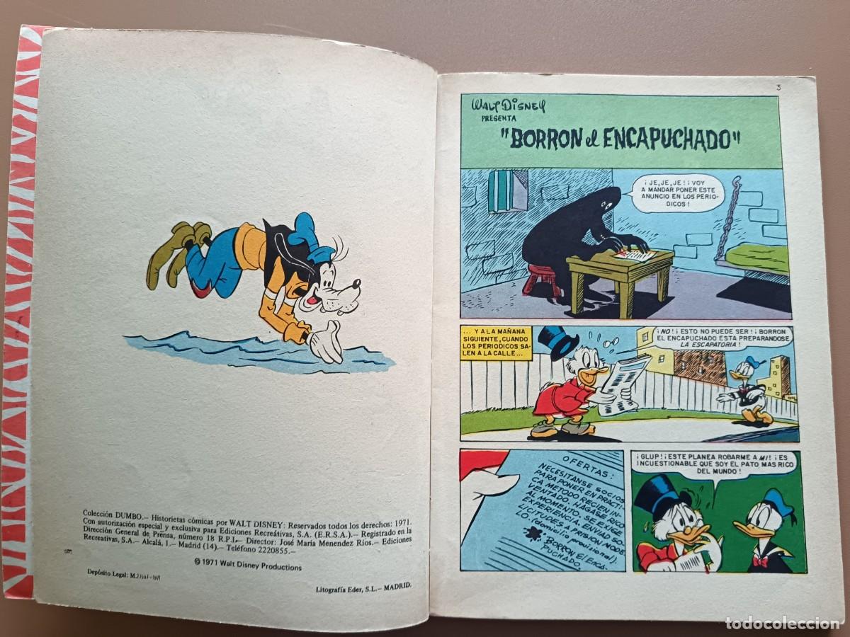 Tebeos: 12-BORR&Oacute;N EL ENCAPUCHADO. COLECCI&Oacute;N DUMBO. ERSA - Foto 3