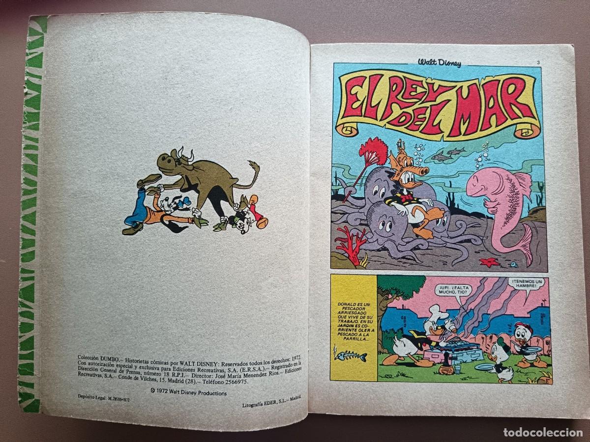 Tebeos: 89. EL REY DEL MAR. COLECCI&Oacute;N DUMBO. ERSA - Foto 3