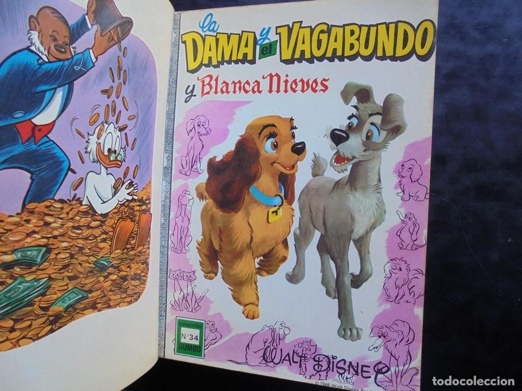 Tebeos: 4 Colecci&oacute;n Dumbo, Walt Disney, 1968 - Foto 4